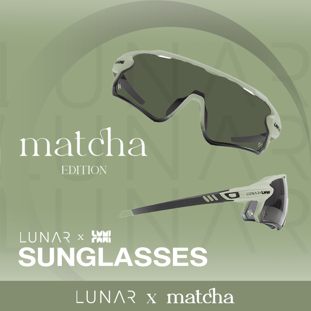 LUNAR x LUMI LUMI Matcha Edition Crest Sunglasses (PRE-ORDER)