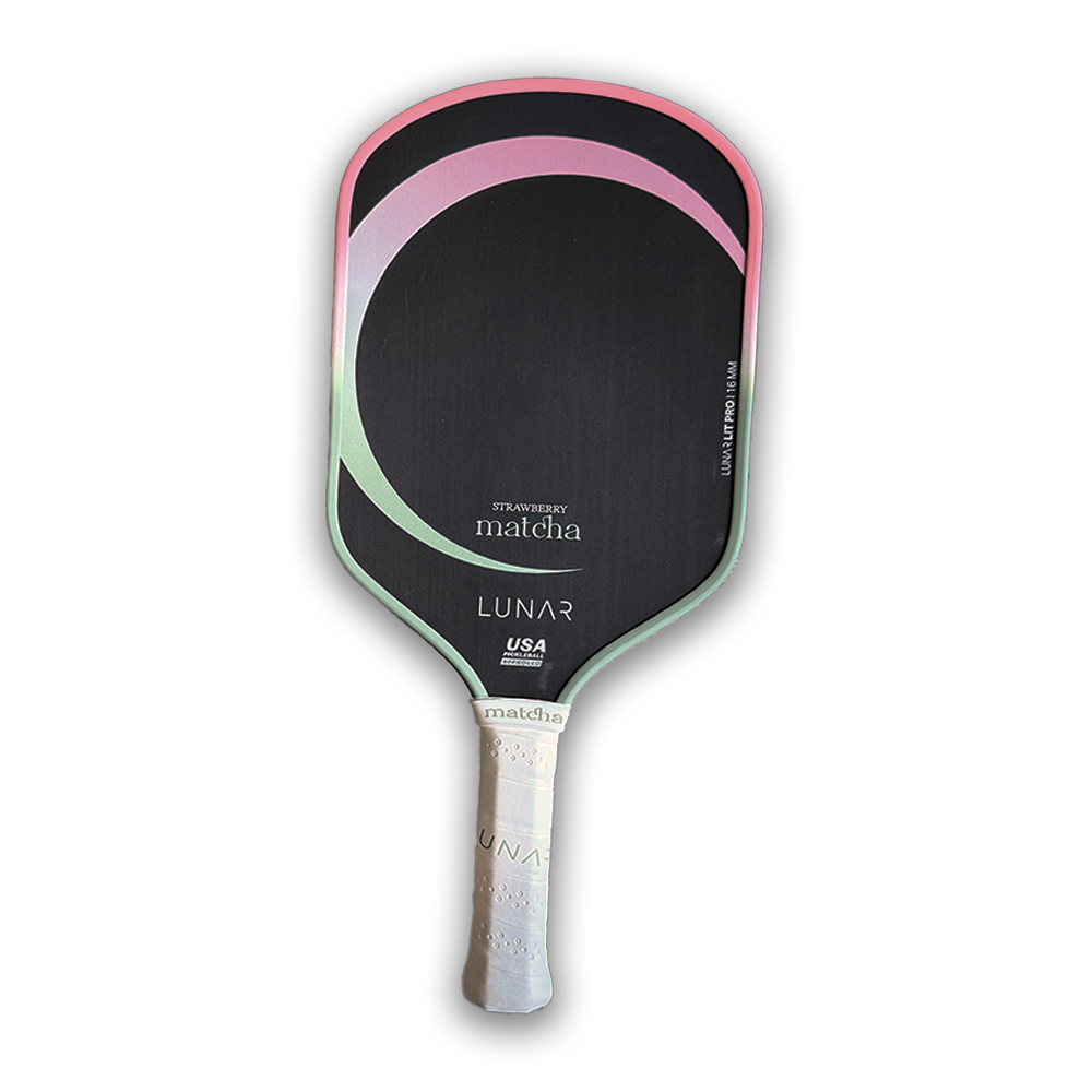 LUNAR LIT PRO Strawberry Matcha Edition 16mm Pickleball Paddle