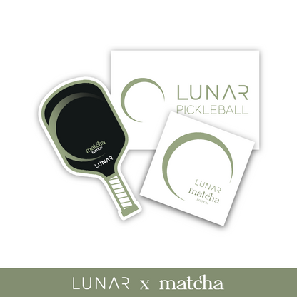 LUNAR Matcha Edition Sticker Set